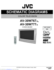 JVC AV-30W777/S Schematic Diagrams