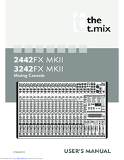 The t.mix 3242FX MKII User Manual