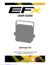 EFX ILED-7TC User Manual