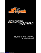 Serpent Spyder SR X2 MID Instruction Manual & Reference Manual