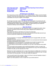 HP 5501B Operating And Service Manual
