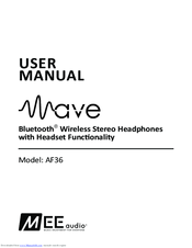 MEE Wave AF36 User Manual