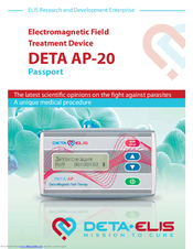 Elis DETA AP-20 User Manual