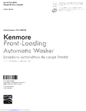 Kenmore 796.41182310 Use & Care Manual