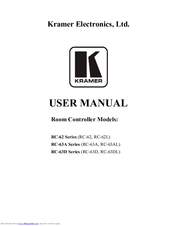 Kramer RC-63D User Manual