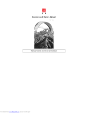 Gin Boomerang 4 Owner's Manual