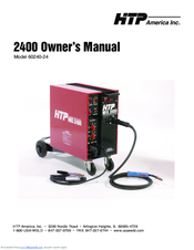Htp MIG 2400 Owner's Manual