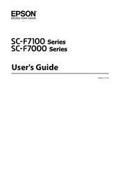Epson SC-F7100 series User Manual