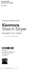 Kenmore 796.91383410 Use & Care Manual