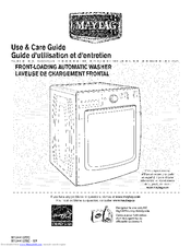 Maytag MHW4000BW2 Use & Care Manual