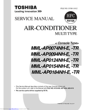 Toshiba MML-AP0154NH-TR Service Manual