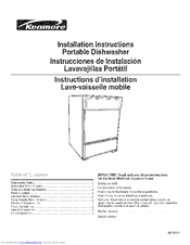Kenmore 66517722K900 Installation Instructions Manual