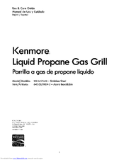 Kenmore 139.34172410 Use & Care Manual
