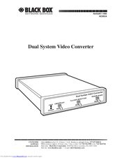 Black Box AC082A User Manual