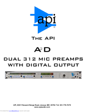 API A2D User Manual