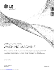 LG WT4970CW Owner's Manual