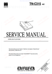 Aiwa TN-C315 AEZ Service Manual
