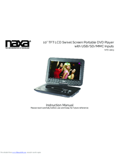 Naxa NPD-1003 Instruction Manual