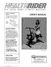 Healthrider HRCR91082 User Manual
