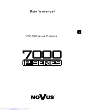Novus NVIP-7000 series User Manual