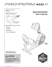 Pro-form 460R Manuals | ManualsLib
