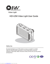 F&V HDV-Z96 User Manual