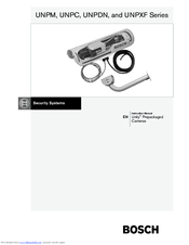 Bosch UNPCS55E Instruction Manual