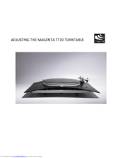 Magenta TT10 Adjusting Instructions