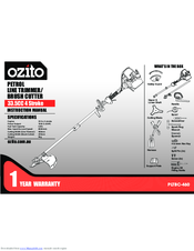 Ozito PLTBC-460 Instruction Manual