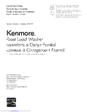 Kenmore 417.41122310 Use & Care Manual
