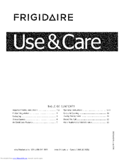 Frigidaire FFRZ1233Q10 Use & Care Manual