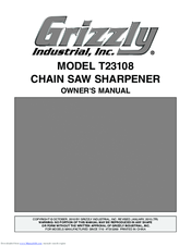 Grizzly T23108 Owner's Manual