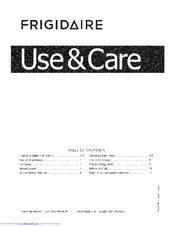 Frigidaire FFRA0522Q14 Use & Care Manual