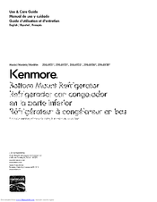 Kenmore 596.6933 Series Use & Care Manual