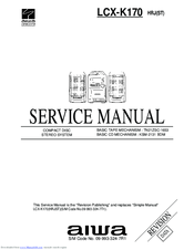 Aiwa LCX-K170 ST Service Manual