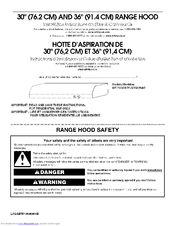 Whirlpool UXT4236ADW0 Installation Instructions And Use & Care Manual