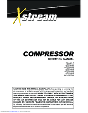 Xstream AC7580B Operation Manual