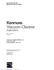 Kenmore 116.31140 Use & Care Manual