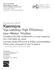 Kenmore 110.25132410 Use & Care Manual