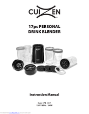 Cuizen CPB-1017 Instruction Manual