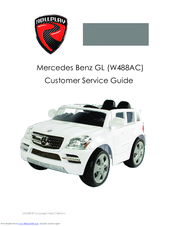 Aria Child W488AC Customer Service Manual