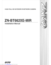 Ganz ZN-BT662XE-MIR Installation Manual