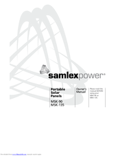 Samlexpower MSK-135 Owner's Manual