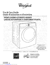 Whirlpool WFW8640BW2 Use & Care Manual