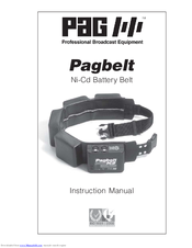 PAG pagbelt Instruction Manual