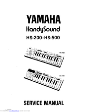 Yamaha HS-500 Service Manual