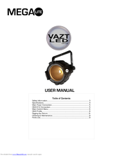 MegaLite VAZT LED VW100 User Manual