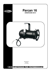 SHOWTEC Parcan 16 Product Manual