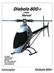 minicopter Diabolo 800+ User Manual