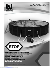 Bestway ROYAL FRAME POOL Owner's Manual